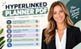 create a hyperlinked planner PDF with linked tabs and calendar navigation