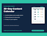 build a social media content system with posts, captions, and a plan
