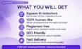convert ai content into human written