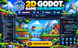 develop 2d godot game, build game prototype, web game, godot mobile development