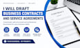 draft professional business contracts and service agreements
