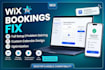 set up wix bookings, services, calendars and appointment scheduling