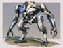 design sci fi mecha and robot concept art