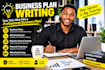 write a professional business proposal and project proposal