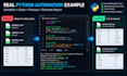 automate tasks with custom python scripts