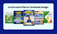 design, format educational workbook, textbook, curriculum plan, kdp book cover