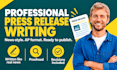do press release writing write press release PR writing news release