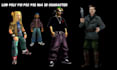 model retro low poly 3d character stylized 3d low poly model ps1 ps2 n64 psx