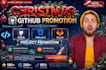 promote christmas github bitbucket gitlab project to followers, views fast