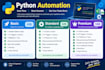 create python automation script , web scraping bots