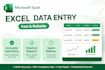 do fast data entry typing  create excel chat and excel to pdf