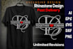 create custom rhinestone t shirt design and hotfix template