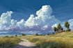 create fantasy landscape illustrations