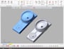 do reverse engineering from 3d scan to cad solid model, stp