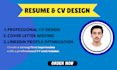 create professional CV design, resume design, expert CV maker
