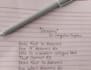 write anything with beautiful handwriting