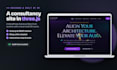 build a 3d animated website, interactive landing page with threejs, gsap, webgl