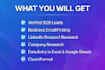 b2b lead generation verified email linkedin