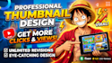 design the best youtube thumbnail