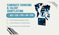 do global candidate sourcing and resume screening