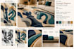 design seamless rug patterns and carpet designs