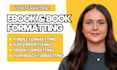 do book formatting, kindle and paperback formatting with book publishing
