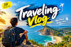 eyecatching travel vlog youtube thumbnails