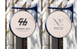 design awesome monogram logo with initials letter