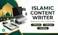 write islamic bengali content, articles and facebook posts