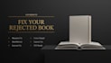 fix amazon rejected kdp book file, margins, bleed, cover errors fix ebook layout