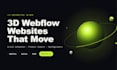 build interactive 3d animated webflow website, babylon js gasp spline animation