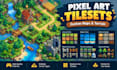 create pixel art tilesets and 2d game maps
