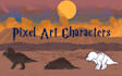 make a pixel art character