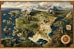 draw fantasy map illustration