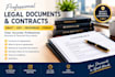 draft contracts and legal documents