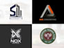 design a distinctive custom logo and brand identity