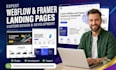 design webflow website, develop webflow website, figma to webflow expert