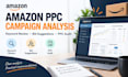 audit and optimize your amazon PPC campaigns