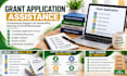 assist with grant applications and funding submissions