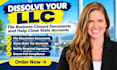 dissolve your llc, file closure documents and resolve state filings