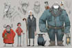 design a concept art character