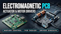 design electromagnetic actuator pcb, motion control circuits, motor drivers