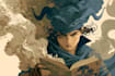 create a unique fantasy novel cover illustration