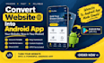 convert your website into professional android app
