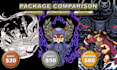 create custom illustration and merch designs for your brand