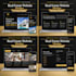 build a responsive business website using HTML CSS and javascript