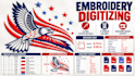 do professional custom embroidery digitizing