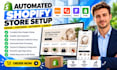 build automated shopify store or shopify website setup