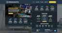 create a responsive iptv website landing page and member portal