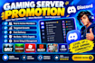 promote your fivem server and gaming discord community